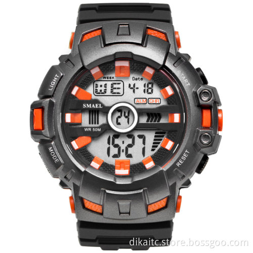 SMAEL Luxury Brand LED Digital Watches For Men